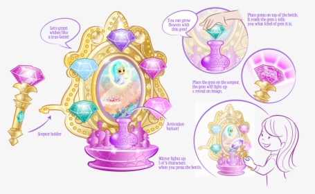 shimmer and shine playset