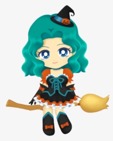 Neptune Sailordrops Witch - Sailor Moon Drops Sailor Neptune, HD Png Download, Transparent PNG