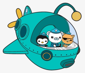 Octonauts In Gup A - Octonauts Drawing, HD Png Download, Transparent PNG