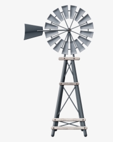 Farm Windmill Transparent Background, HD Png Download, Transparent PNG