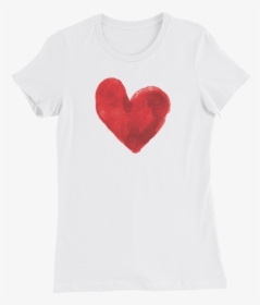 Twenty - Love - Heart Watercolor - T-shirt - Heart, HD Png Download, Transparent PNG