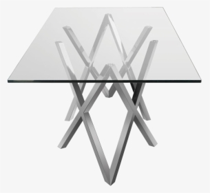 Dining Table Top View Png -2m Glass Top Dining Table - Coffee Table, Transparent Png, Transparent PNG