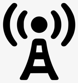 Radio Tower - Antenna Wifi Icon Svg, HD Png Download, Transparent PNG