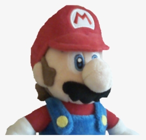 Transparent Mario Plush Png - Figurine, Png Download, Transparent PNG