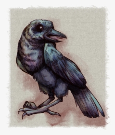 Transparent Water Color Heart Png - American Crow, Png Download, Transparent PNG