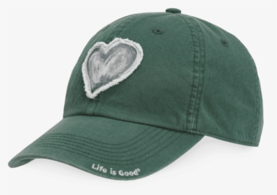 Watercolor Heart Tattered Chill Cap - Baseball Cap, HD Png Download, Transparent PNG