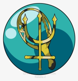 Sailor Moon Neptune Symbol, HD Png Download, Transparent PNG