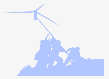 Tcm Blue Outline Windmill, HD Png Download, Transparent PNG