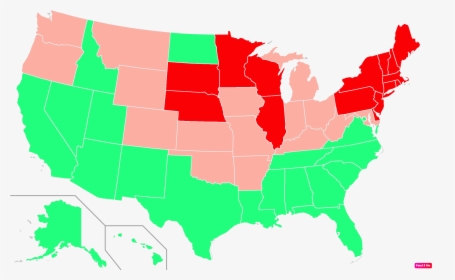 Irish Catholics By State - States With Death Penalty, HD Png Download, Transparent PNG