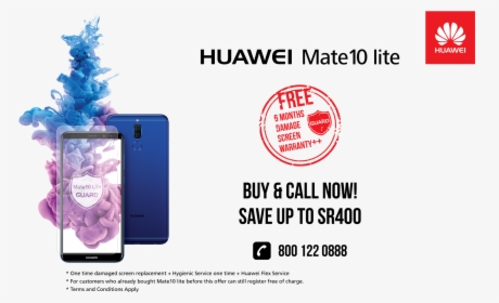 Mate 10 Lite - Huawei, HD Png Download, Transparent PNG