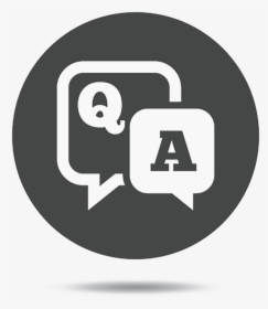 Qa Vector - Vector Question And Answer Icon, HD Png Download, Transparent PNG