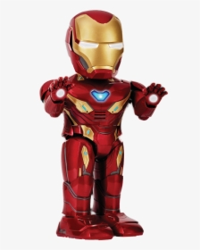 Using The Advanced App To Record A Video Of Yourself - Ubtech Iron Man Mk50 Robot, HD Png Download, Transparent PNG
