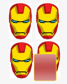 Iron Man Face Clip Art - Iron Man, HD Png Download, Transparent PNG
