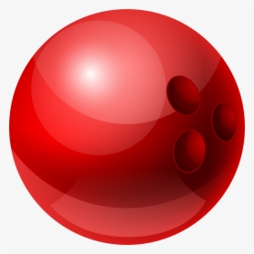 Red Bowling Ball Png Clipart - Red Bowling Ball Transparent, Png Download, Transparent PNG
