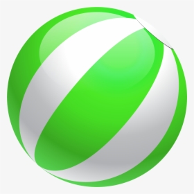 Transparent Green Beach Ball Clipart Clipart - Green Summer Clipart, HD Png Download, Transparent PNG