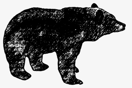Black Bear Vector Png Download - Black Bear Vector Graphic, Transparent Png, Transparent PNG