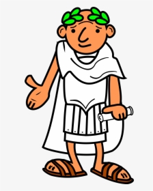 Caesar, Emperor, History, Man, Person, Roman, Sandals - Romans Clipart, HD Png Download, Transparent PNG