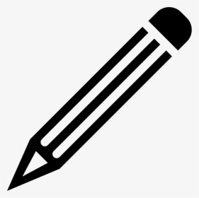 Clip Art Pencil Svg Free - Pencil Icon Png Free, Transparent Png, Transparent PNG