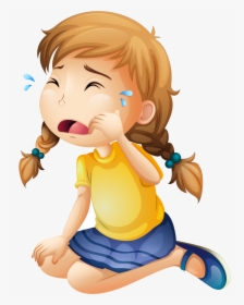 Sad New Png - Girl Crying Clipart, Transparent Png, Transparent PNG
