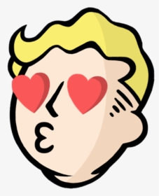 @officialstars 🍀👑↗ Fallout Love Funny Blonde Hearts - Fallout 76 Png, Transparent Png, Transparent PNG