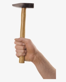 Hammer In Hand Png Image - Hammer Hand Png, Transparent Png, Transparent PNG