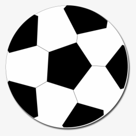 Soccer Ball Clipart To Use For Team Parties Sporting - Soccer Ball Clipart Easy, HD Png Download, Transparent PNG