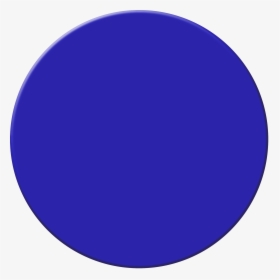 Blue Ball - Blue Solid Circle Png, Transparent Png, Transparent PNG