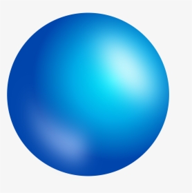 Blue Sphere Png - Transparent Background Blue Sphere, Png Download, Transparent PNG