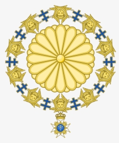 File Emblem Of Japanese - Coat Of Arms Of Japanese Emperor, HD Png Download, Transparent PNG