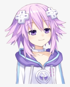 Here Is The Smug Anime You Ordered - Anime Girl With Purple Hair, HD Png Download, Transparent PNG