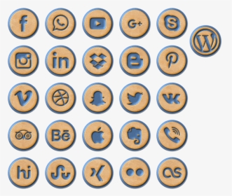 Social Media, Icon, Icons, Social, Media, Buttons - Hwacheon Hi Eco 21hs, HD Png Download, Transparent PNG