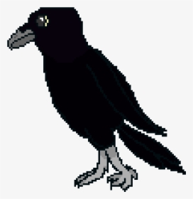 Pixel Art Crow, HD Png Download, Transparent PNG