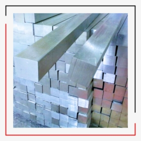 Stainless Steel Bright Square Bars Manufacturer - - Aluminium Square Rods, HD Png Download, Transparent PNG