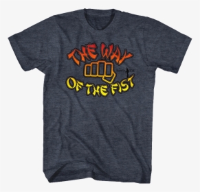 The Way Of The Fist Karate Kid T-shirt - Active Shirt, HD Png Download, Transparent PNG