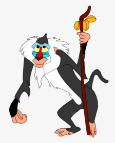 Rafiki Transparent Png - Lion King Cartoon Character, Png Download, Transparent PNG
