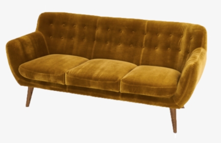 Sofa, Couch, Sofa For Rent, Rental Items, Furniture - Golden Sofa, HD Png Download, Transparent PNG
