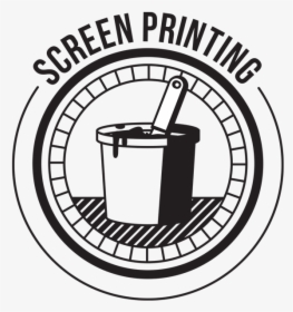 Home Icon Screening - Clip Art Screen Printing Logo, HD Png Download, Transparent PNG