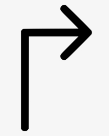 Turn Right Arrow - Turn Right Arrow Png, Transparent Png, Transparent PNG