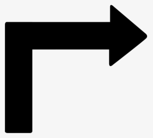 Transparent Next Arrow Icon Png - Turn Right Arrow, Png Download, Transparent PNG
