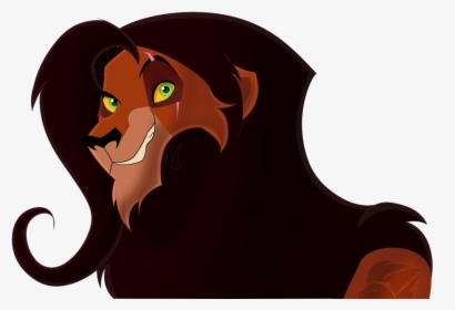 Scar Cat Lion Art - Scar Young Lion King, HD Png Download, Transparent PNG