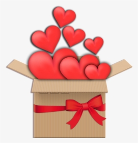 Hearts, Decoration, Heart, Love, Valentine, Png Image - Gift, Transparent Png, Transparent PNG