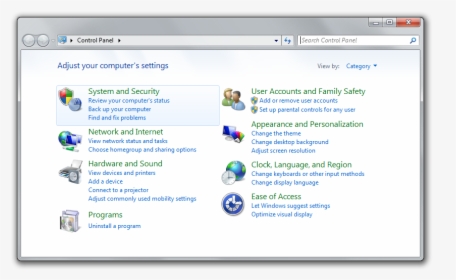Windows 7 Control Panel - Open Internet Protocol Version 4, HD Png Download, Transparent PNG
