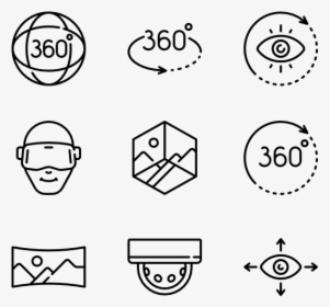 360 View - Food Icons Png, Transparent Png, Transparent PNG