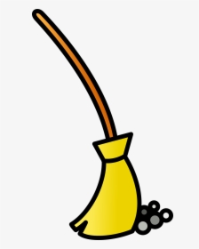 Broom, Clean, Icon, Sweep - Transparent Background Sweeping Broom Clipart, HD Png Download, Transparent PNG