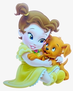 Transparent Bella Clipart - Baby Disney Princess Belle, HD Png Download, Transparent PNG
