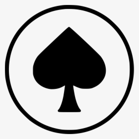 Card Spade Poker Casino Playing Gamble Blackjack - Png Spade Card, Transparent Png, Transparent PNG