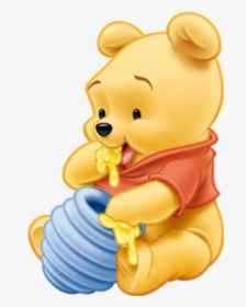 #mq #winnie #winniethepooh #disney #baby - Winnie The Pooh Baby, HD Png Download, Transparent PNG