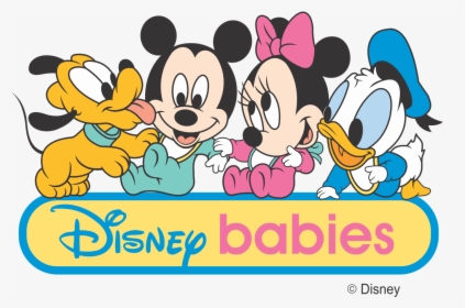 Disney Babies Logo Vector Download Free - Disney Baby Mickey And Minnie, HD Png Download, Transparent PNG