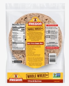 Mission Whole Wheat Tortilla Chia, HD Png Download, Transparent PNG