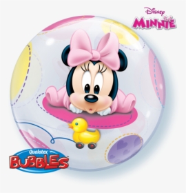 Disney Baby Minnie Mouse - Minnie Mouse Design Balloon, HD Png Download, Transparent PNG